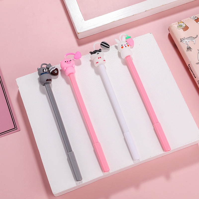 Bút Gel Dễ Thương Ngòi 0.5 mm, Bút Cute Hình Pet Anime