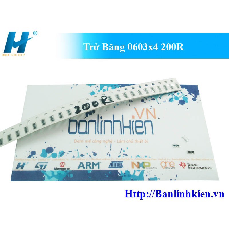 Trở Băng 0603x4 (22R-100K) (5 Chiếc)