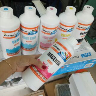Combo 6 chai mực 1 lít Epson dye uv
