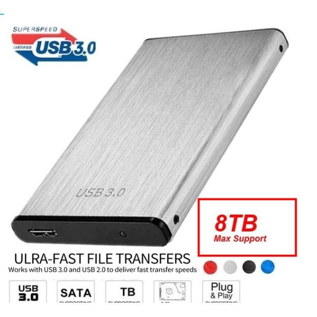 Hộp gắn ổ cứng ngoài HDD SSD USB 3.0 6Gbps thuận tiện