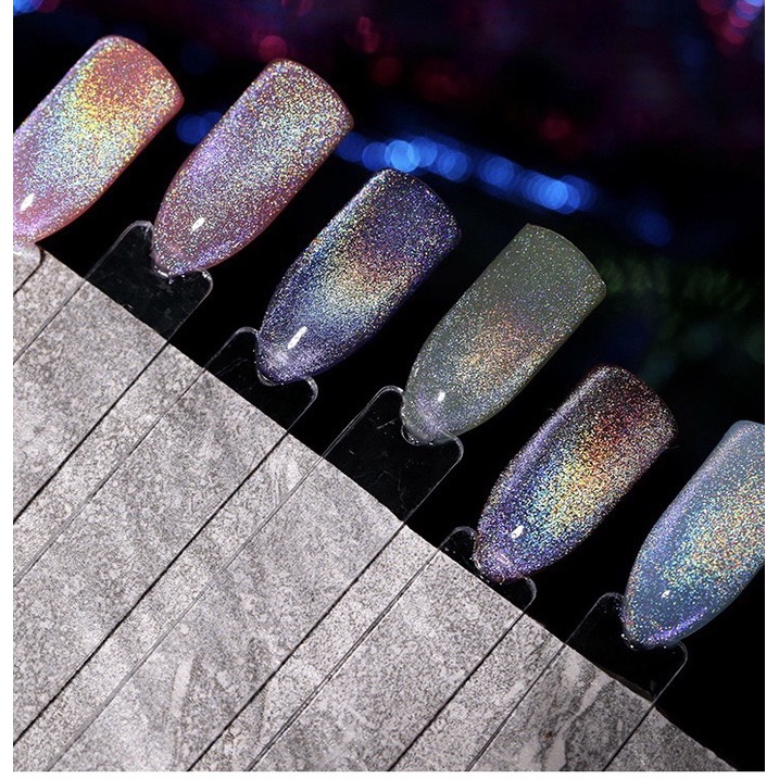 sơn gel top mắt mèo cầu vồng Milan mới nhất 15ml tại shop THIÊN DI NAIL