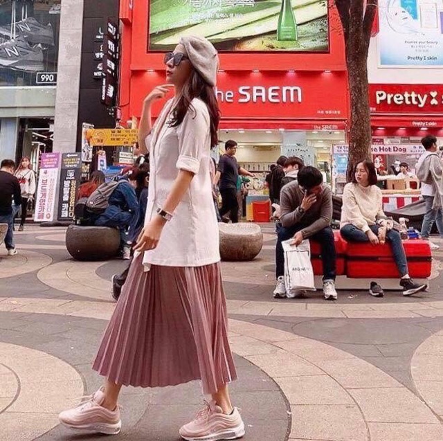 Giày Nike Airmax97 pink 35,5