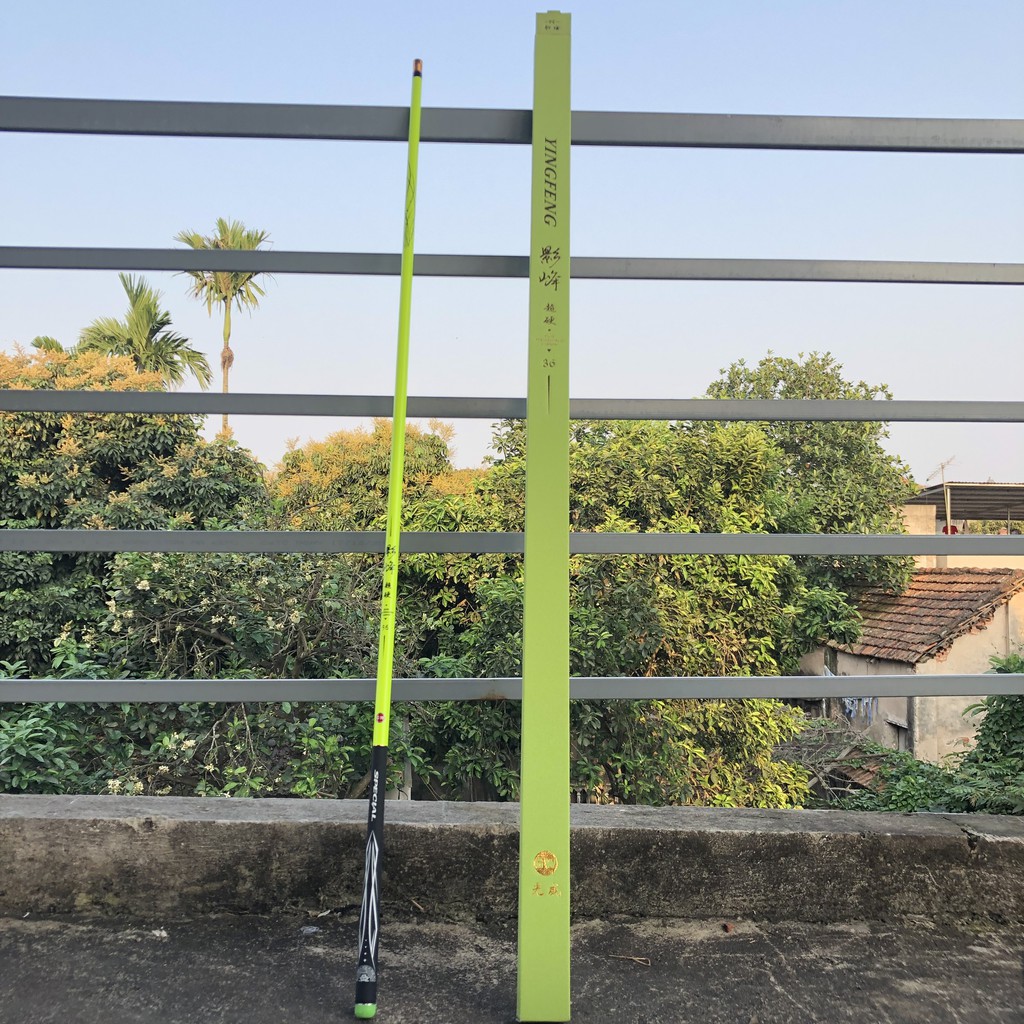 Cần câu tay GW , tặng kèm đọt cần , 3m6 - 4m5 - 5m4 Xanh Cốm hàng chuẩn y hìnhg