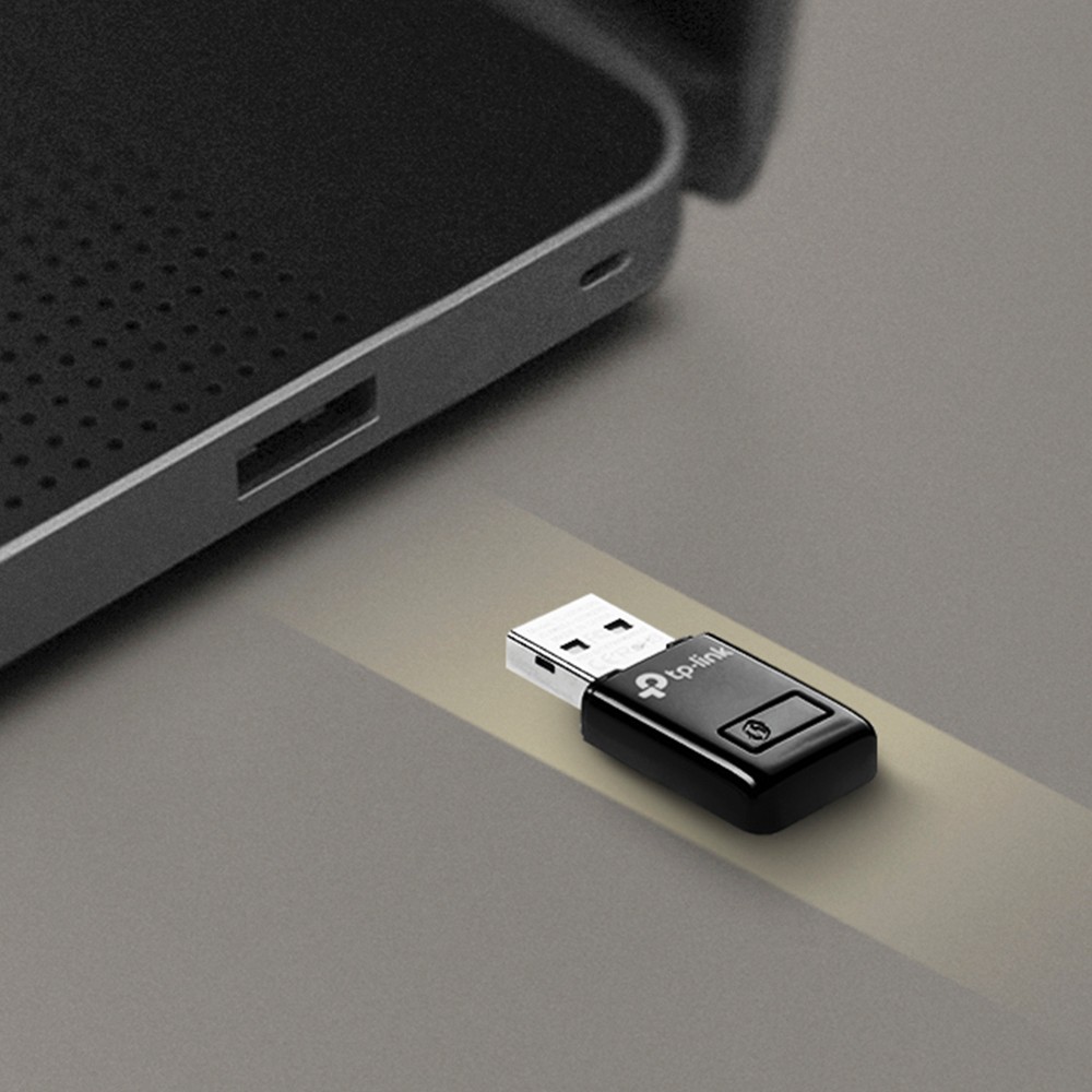 USB thu sóng WIFI Mini nhỏ gọn Chuẩn N 300Mbps TP-Link TL-WN823N - Hàng Chính Hãng