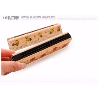 Kèn harmonica đàn gỗ tự nhiên sịn cho bé