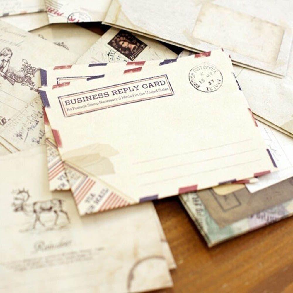 PEWANY Túi Đựng Thẻ Họa Tiết Hoạt Hình Phong Cách Retro Vintage