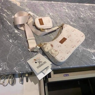 Túi Đeo Chéo Snoopy kèm móc treo