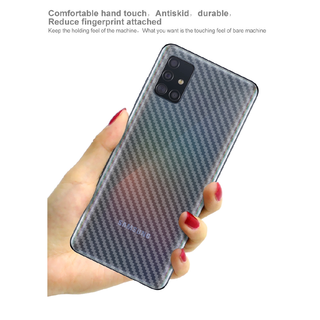 (Mua 1 Tặng 4 Tặng) Miếng Dán Màn Hình Sợi Carbon 3d Cho Samsung S20 Ultra Fe S10 S9 S8 5g Lite Plus