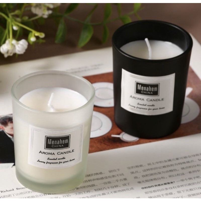 [Mã LIFEXANH03 giảm 10% đơn 500K] Nến thơm không khói thư giãn cao cấp Aroma Menahem