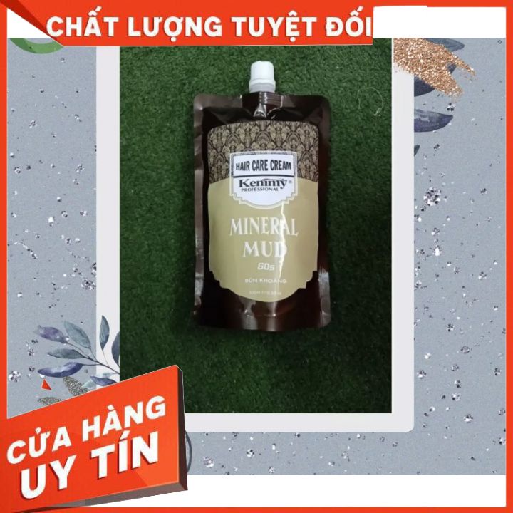 TÚI HẤP DẦU KENIMY HƯƠNG BÙN KHOÁNG 500ML phục hồi tóc hư tổn -bạn có thể dùng thay dầu xả hàng ngày ,mùi hương thơm lâu