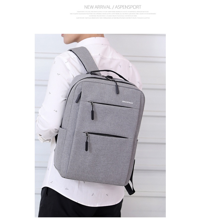 Balo Laptop Công Sở, BaLo Nam Nữ , Ngăn Laptop 15'6 inch Chống Thấm Nước,Chống Sốc Thời Trang