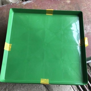 Combo 05 khay nhựa đựng nước làm mát cho lan KT 50x50x3cm