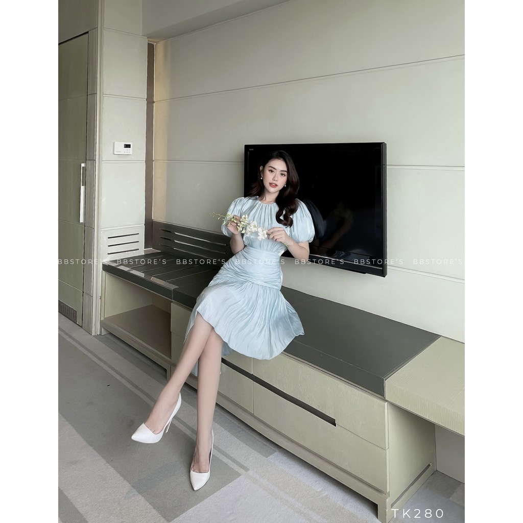 [Mã FAGREEN245 giảm 10% tối đa 30K đơn 99K] [BBSTORE'S] Đầm Lovely Dress - TK280 | BigBuy360 - bigbuy360.vn