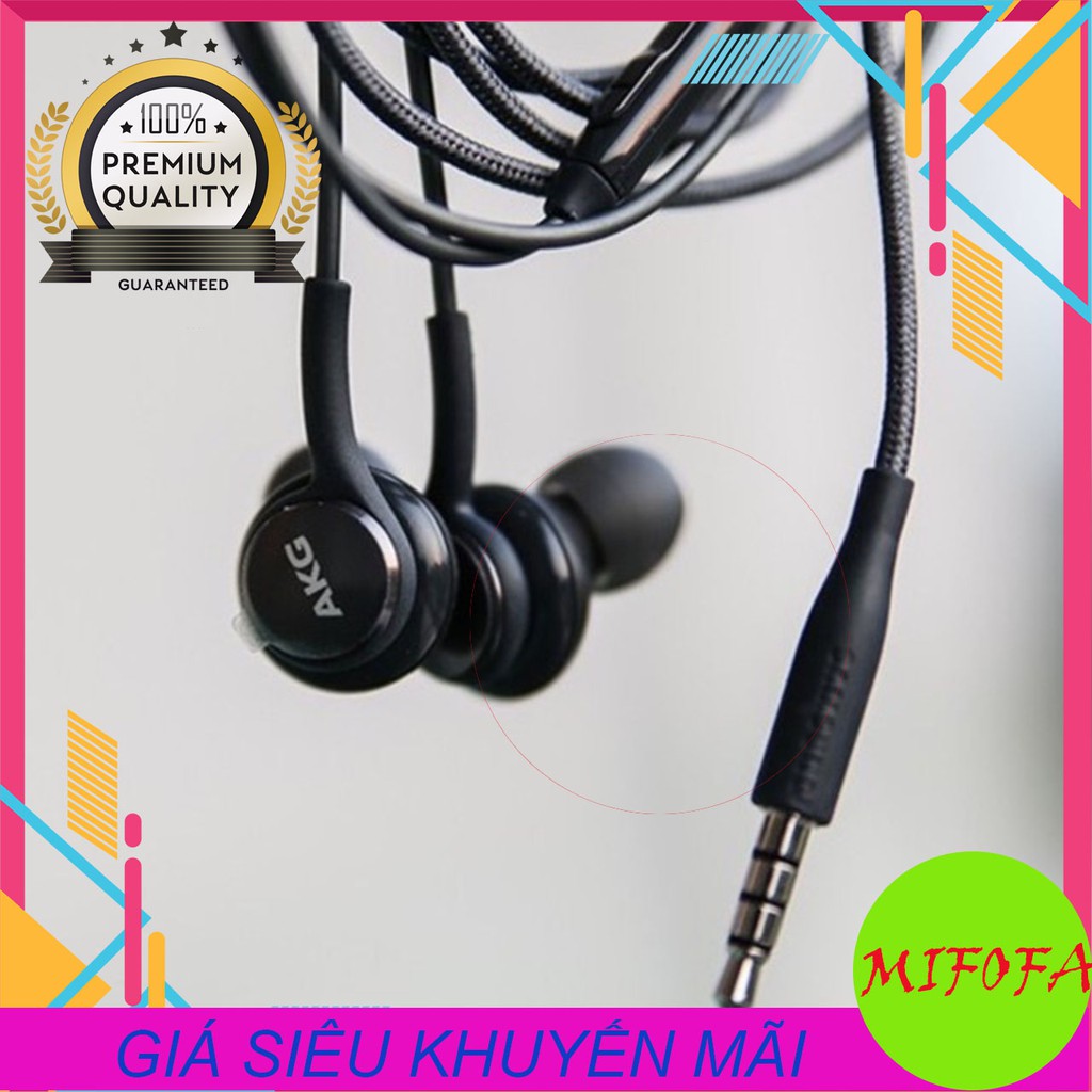Tai Nghe Samsung Akg S10 có míc đàm thoại tốt, âm thanh sống động tặng kèm 4 nút tai thay thế