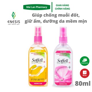 Kem xịt chống muỗi Soffell bảo vệ cho bé và cả gia đình khỏi muỗi đốt suốt 10 giờ Mai Lan Pharmacy