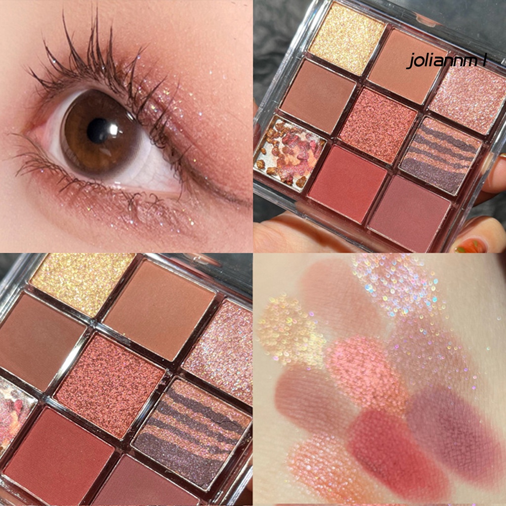 [Hàng mới về] Bảng phấn mắt Joliann tự nhiên màu đậm với 9 màu lung linh dành cho phái nữ | BigBuy360 - bigbuy360.vn