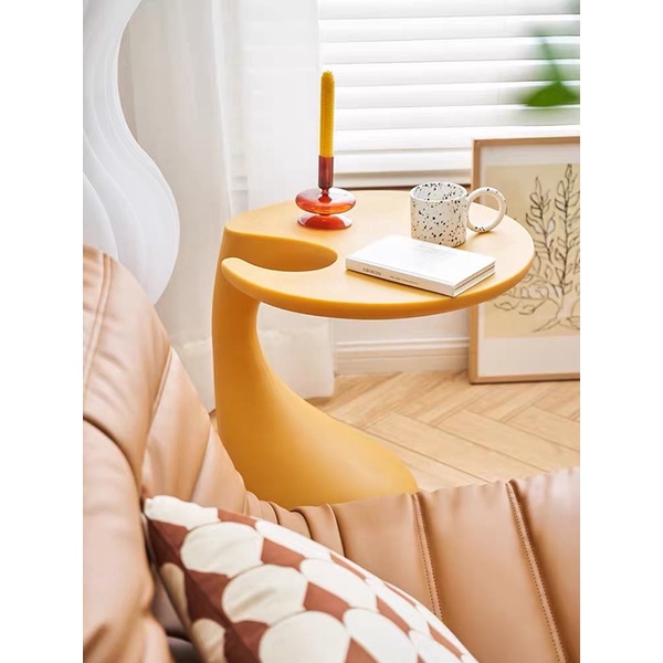 Bàn cafe Dolphin Table - Bàn góc sofa nhiều màu Bắc Âu