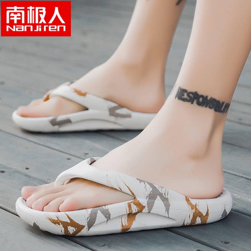 Dép nam xỏ ngón dạo biển đế mềm chống trượt kiểu Hàn Quốc phong cách mùa hè cá tính cho nam