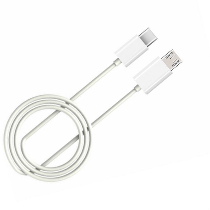 Dây cáp sạc truyền dữ liệu 1m giắc cắm USB C Type C sang giắc cắm Micro USB đồng bộ OTG