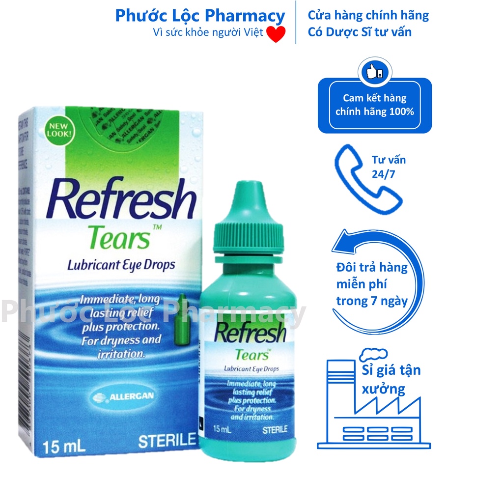 Refresh Tear / Nước mắt nhân tạo Refres