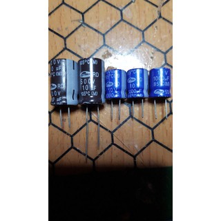 10 Tụ hóa nhật samwha 500v-10uf  ( 25v ,10v -10uf-100uf)
