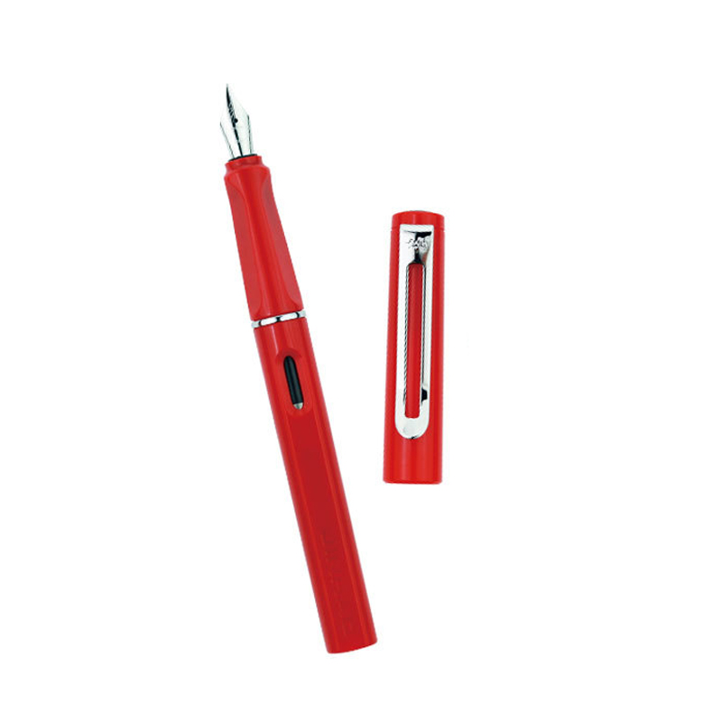 Bút máy Cây viết J599A vỏ nhựa cao cấp nhiều màu sắc, chuyên luyện chữ đẹp