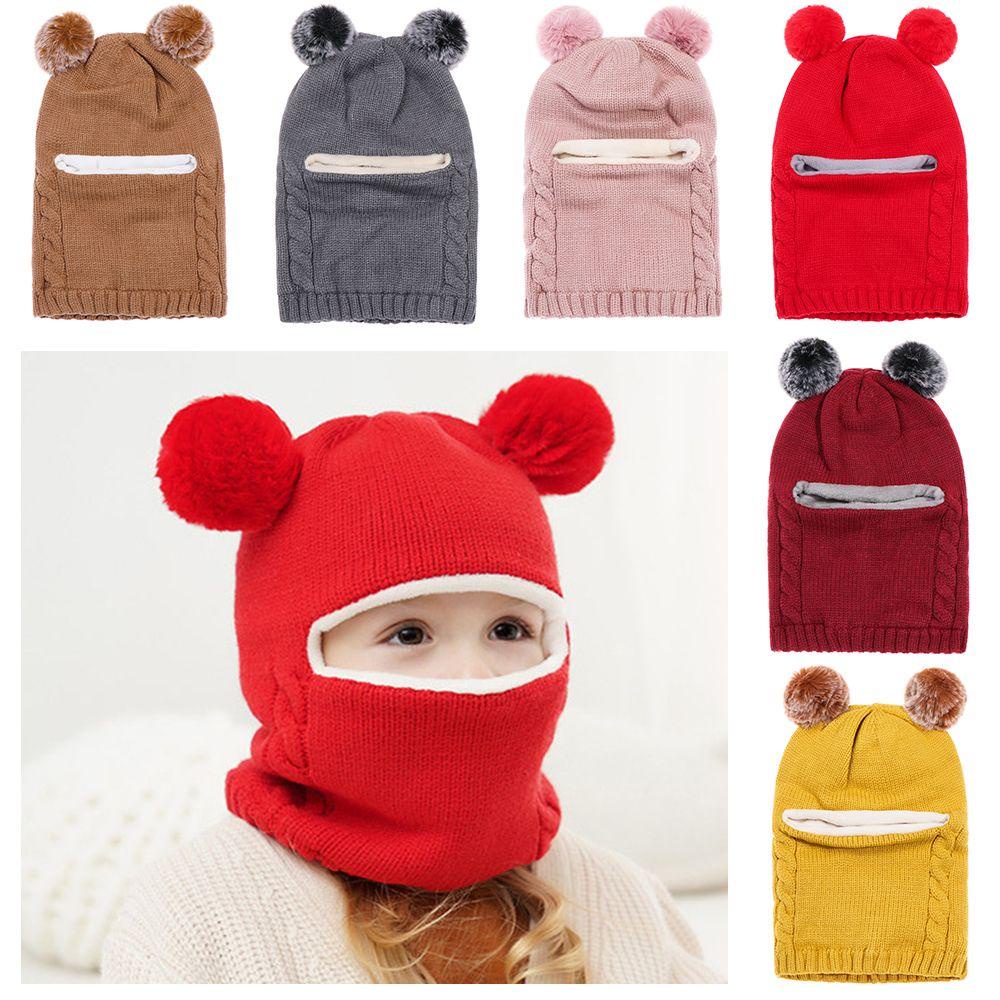 EUCA Mũ Len Che Tai Giữ Ấm Cho Bé