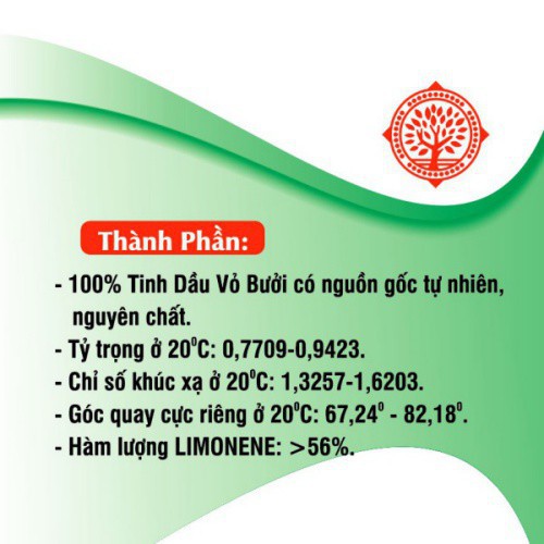 Tinh dầu vỏ Bưởi Gold cao cấp 10ml M340