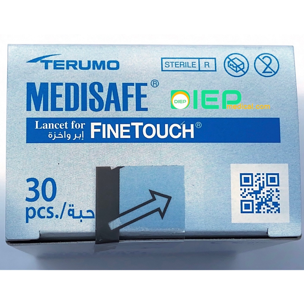 ✅ TERUMO MEDISAFE – Kim lấy máu dùng cho bút FINETOUCH của các dòng máy thử đường huyết Terumo Medisafe (Chính hãng)