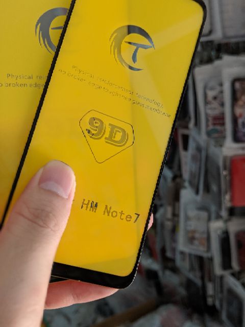 Cường lực 9D thế hệ mới Redmi Note 7 / 7 Pro cao cấp bo cạnh 2.5D Full màn Full keo chất đẹp