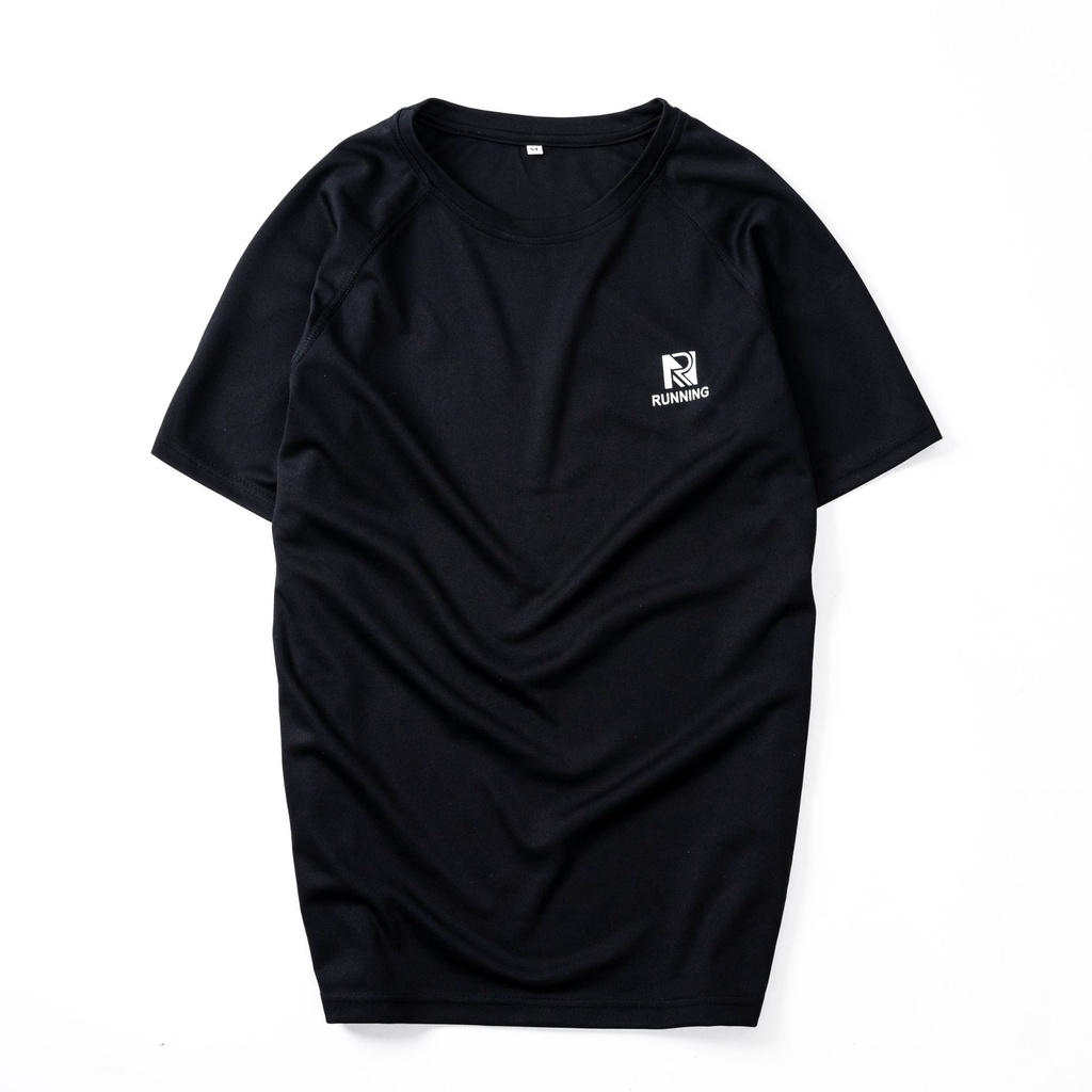 Set quần đùi áo thể thao Running, áo thun trơn tập gym Running body + quần đùi thể thao Running Loại 1- L2RUN