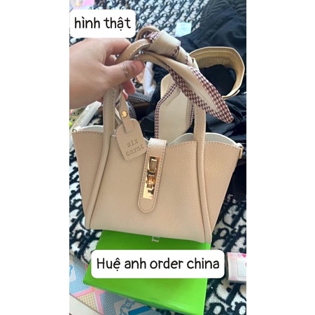 Túi tote phong cách thanh lịch kèm hình thật