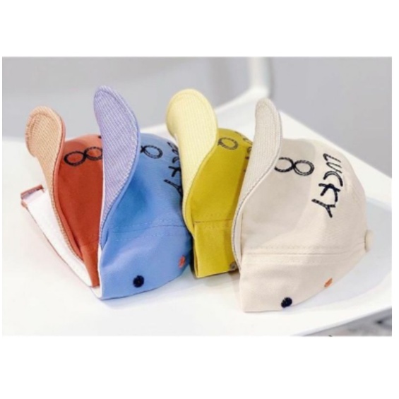 Mũ lưỡi trai Lucky 8 cho bé 1-3 tuổi