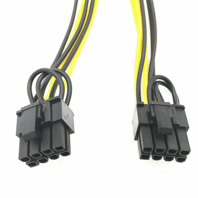 Dây Cáp Nguồn 18AWG 8Pin Sang 8Pin (6 + 2) Cho Tesla K80 M40 M60 P40 P100, 20CM