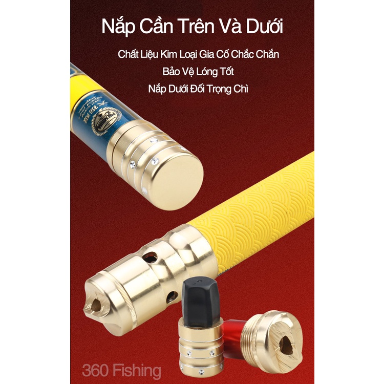 Cần Câu Đài Săn Hàng Tầm Xanh Thế Hệ 3 20H-19i Cần Câu Tay Chính Hãng Cao Cấp Tặng Kèm Ngọn Phụ