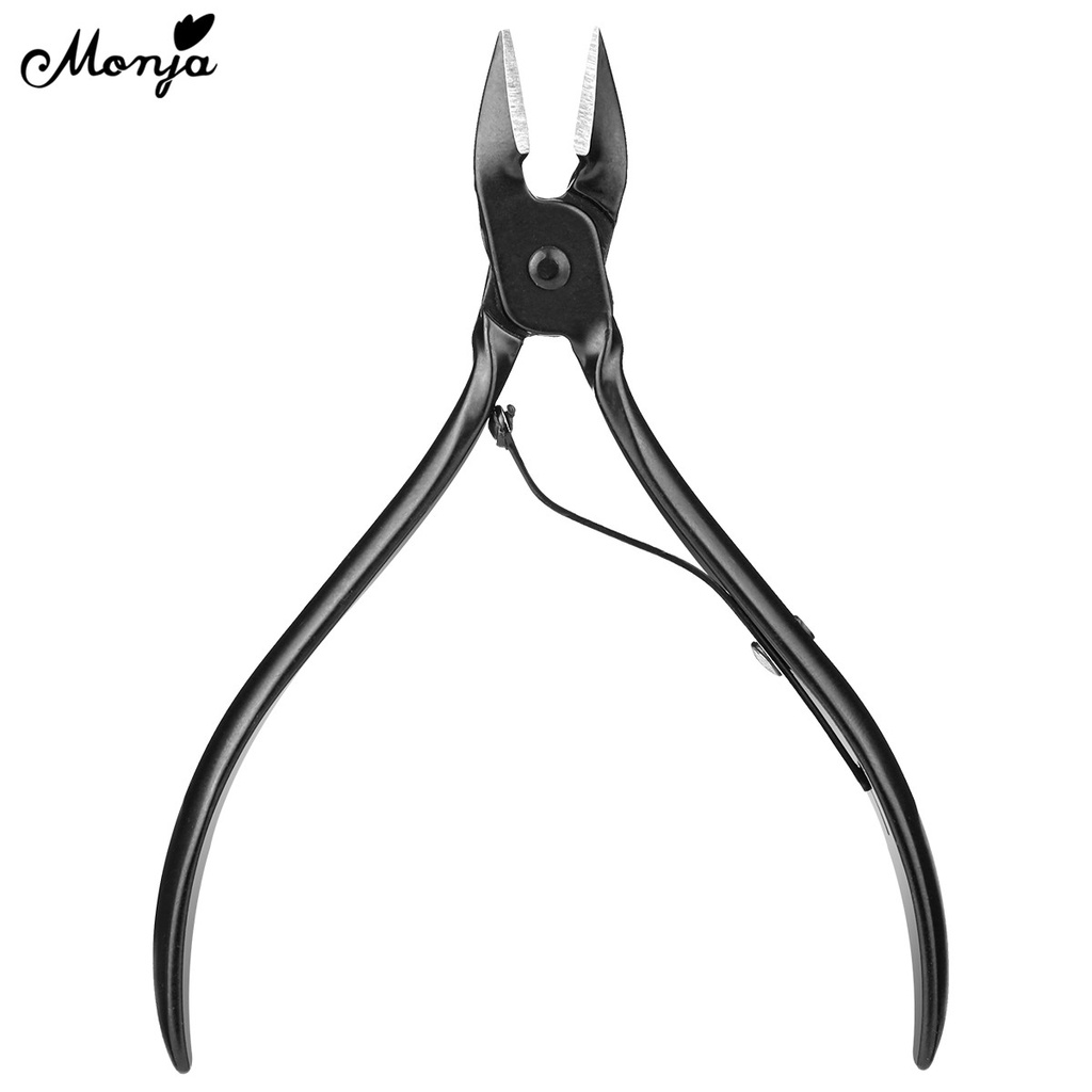 MONJA Kéo Cắt Tỉa Lông Mày / Da Chết Bằng Thép Không Gỉ DIY Màu Đen / Bạc Dành Cho Salon / Nhà Cửa