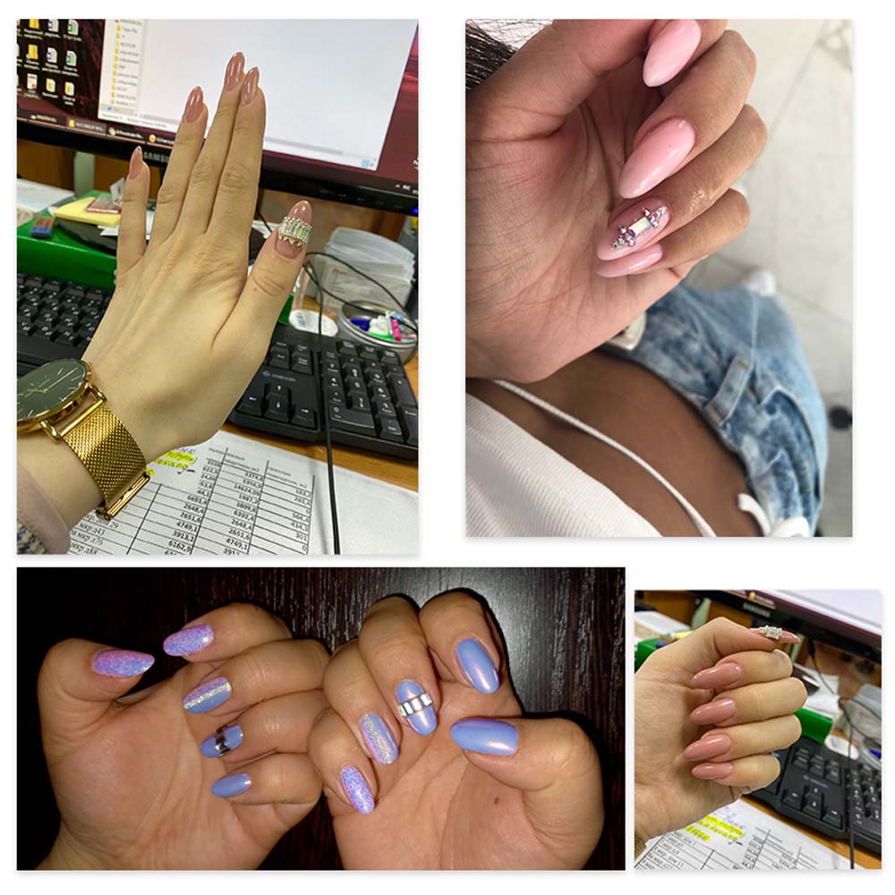 Set 50 Hạt Đá Pha Lê Trang Trí Móng Tay Nghệ Thuật Nhật Bản