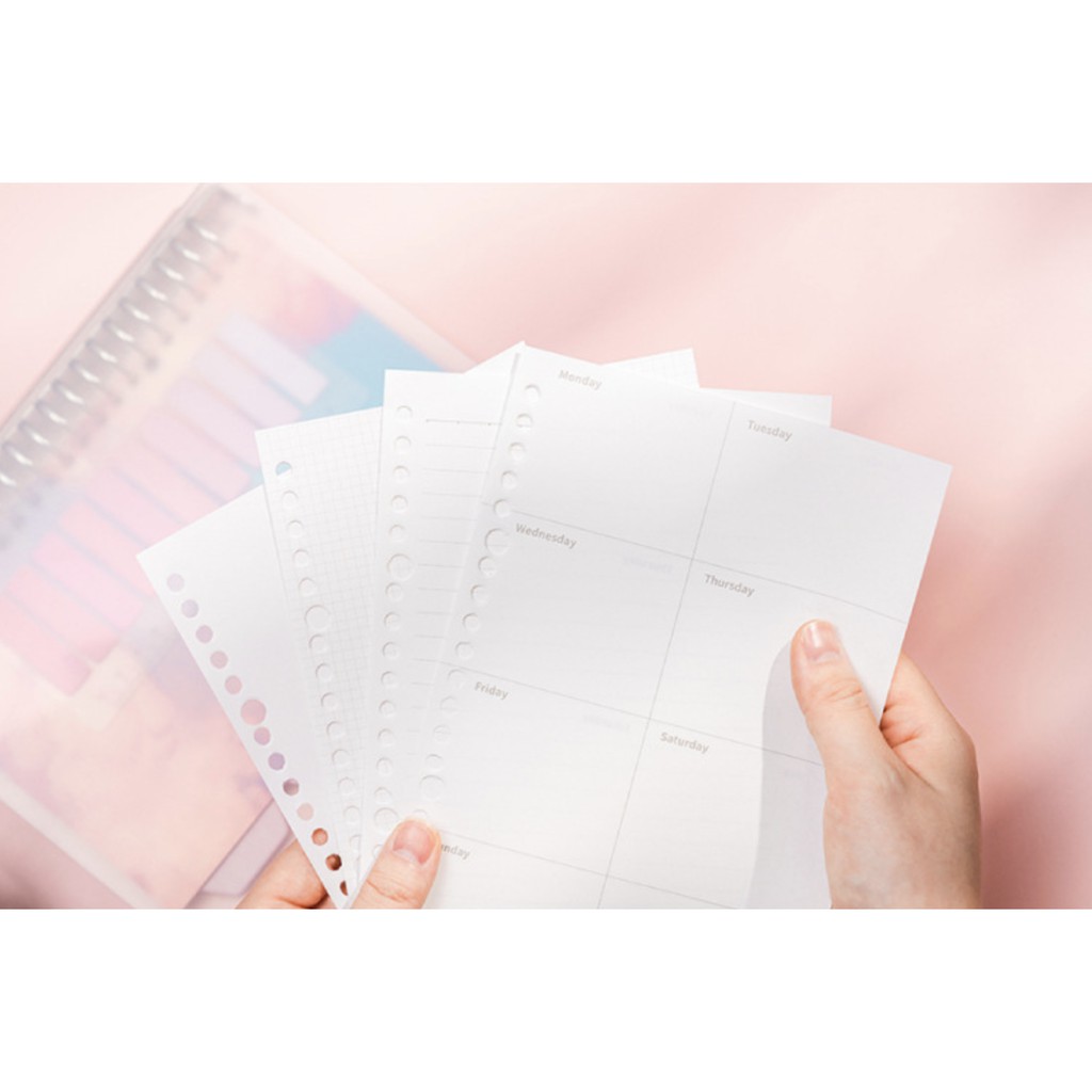 Sổ binder MOON &amp; STARS series còng kim loại size A5
