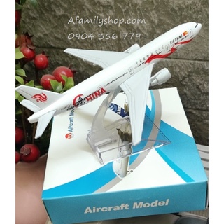 Mô hình máy bay tĩnh b777 air china 16cm