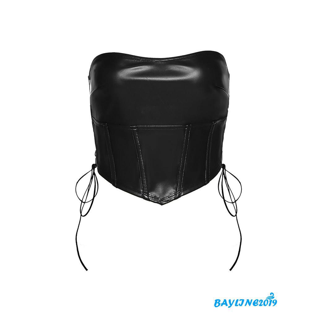 Áo Croptop Không Tay Hở Lưng Gợi Cảm Cho Nữ