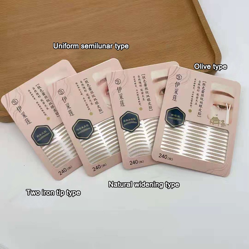 (Hàng Mới Về) Set 240 Miếng Dán Kích Mí Dạng Lưới Độc Đáo | BigBuy360 - bigbuy360.vn