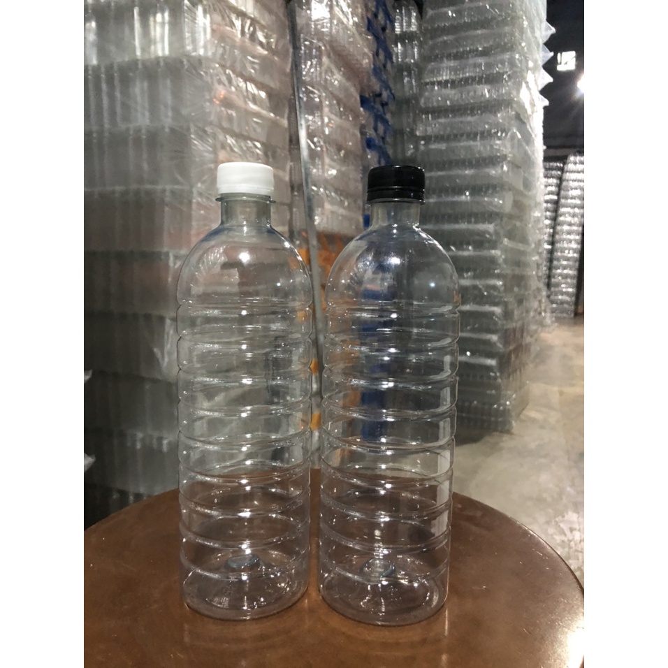 Si combo 120 nguyên bao l - vỏ chai 1 lit gân xoán mật ong 1000ml có kèm nắp màu trắng