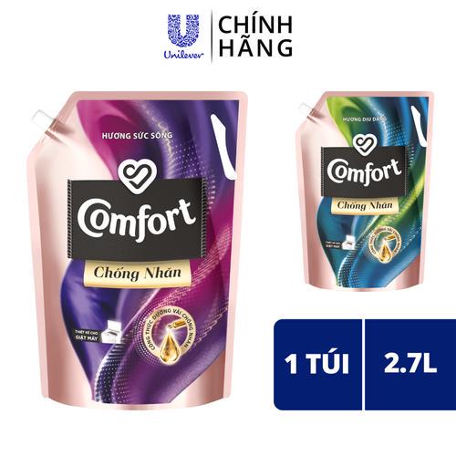 Nước Xả Vải Comfort Chống Nhăn túi 2.7L