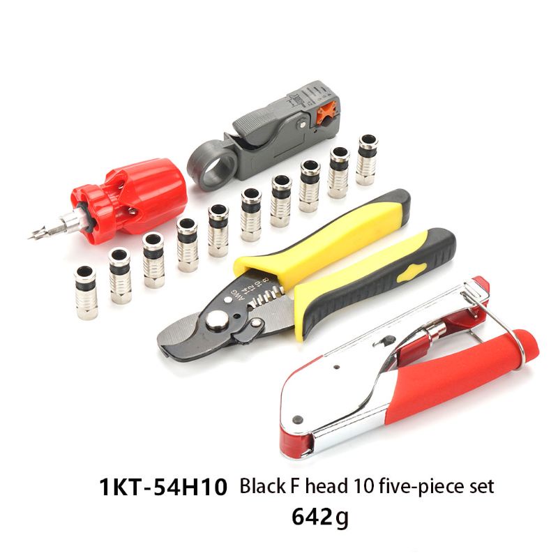 1 Bộ Kìm Cắt Dây Cáp Đồng Trục RG6 / RG59