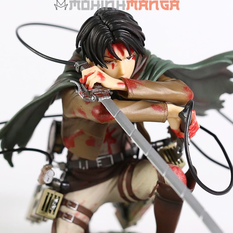 Mô hình tướng Levi Ackerman trong Attack On Titan - Đại chiến titan Eren Mikasa Erwin Armin Hange Zoe Sasha Annie