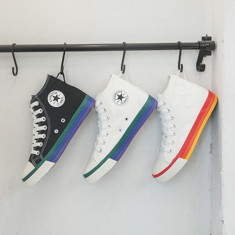 Giày Thể Thao Cổ Cao Siêu Nhẹ Họa Tiết Lá Phong Thời Trang : | BigBuy360 - bigbuy360.vn