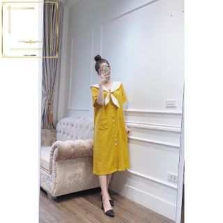 Váy bầu đầm bầu công sở kết hợp sau sinh KS2V