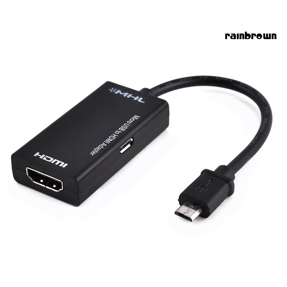 Bộ Chuyển Đổi Hdmi Từ Rxl / S2 Mhl Micro Usb Sang Hd 1080p Cho Android Samsung Huawei