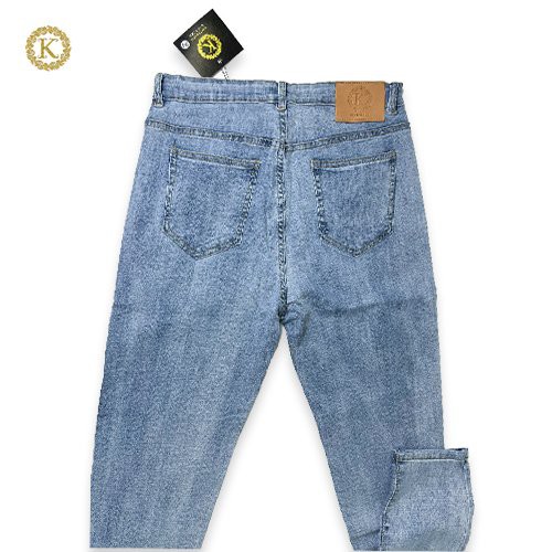 Quần jeans bigsize KIM FASHION, quần dài co giãn nữ lưng cao bigsize KD02-đá size 30-35 từ 55-80kg tùy theo chiều cao