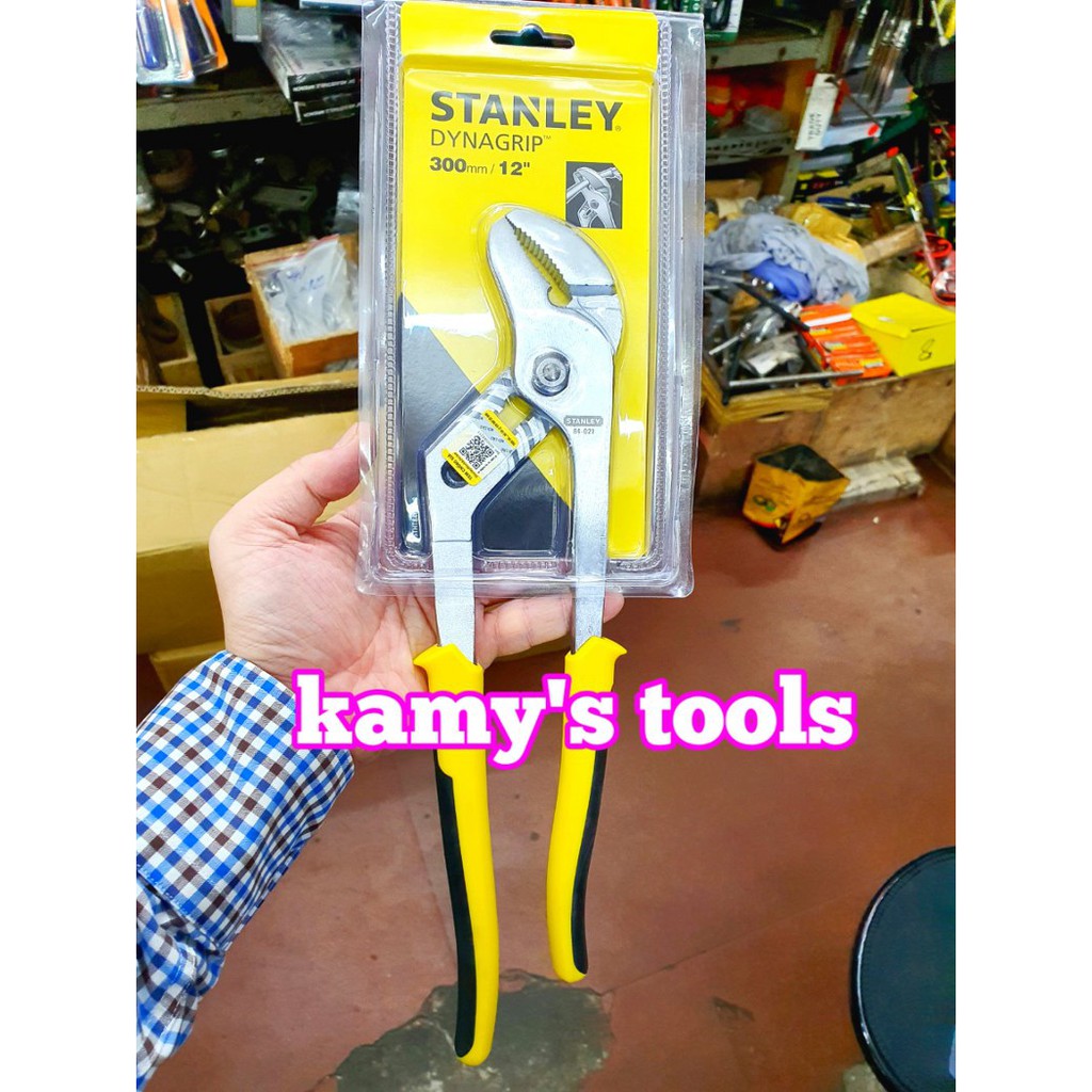 Kìm mỏ quạ 5 lỗ stanley 10 inch 84-024 và 12 inch 84-021